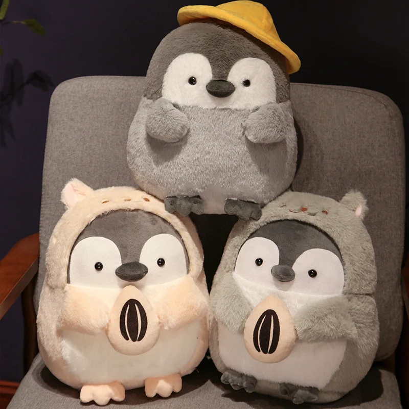 Sweet Plush Penguin Dolls Cute Animal Pillow Stuffed Soft Toys for Children Kids Birthday Decor Appease Gifts