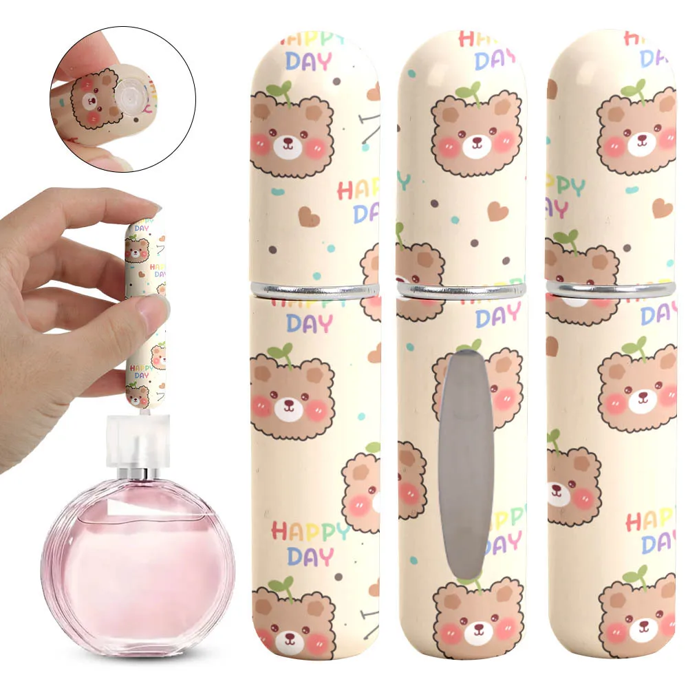 5ml Mini Refillable Perfume Spray Bottle Atomizer – Travel Size Rotating Spray Bottle f... - SKU RPFB1457 - UGI Packaging