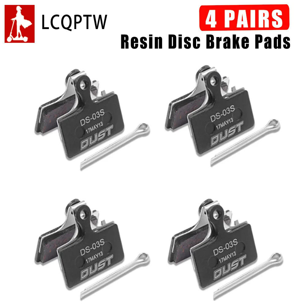 4 Paia Di Pastiglie Freno A Disco In Resina Per Bici Da Bicicletta Per Shimano Xt Br-M8000 M785 Xtr M9000 M9020 M987 M988 M985 Slx M7000 M675 Deore M6
