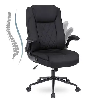 Ergonomic Office Chair, Desk chair with high backrest and height adjustable, Swivel chair with headrest Comfortable,