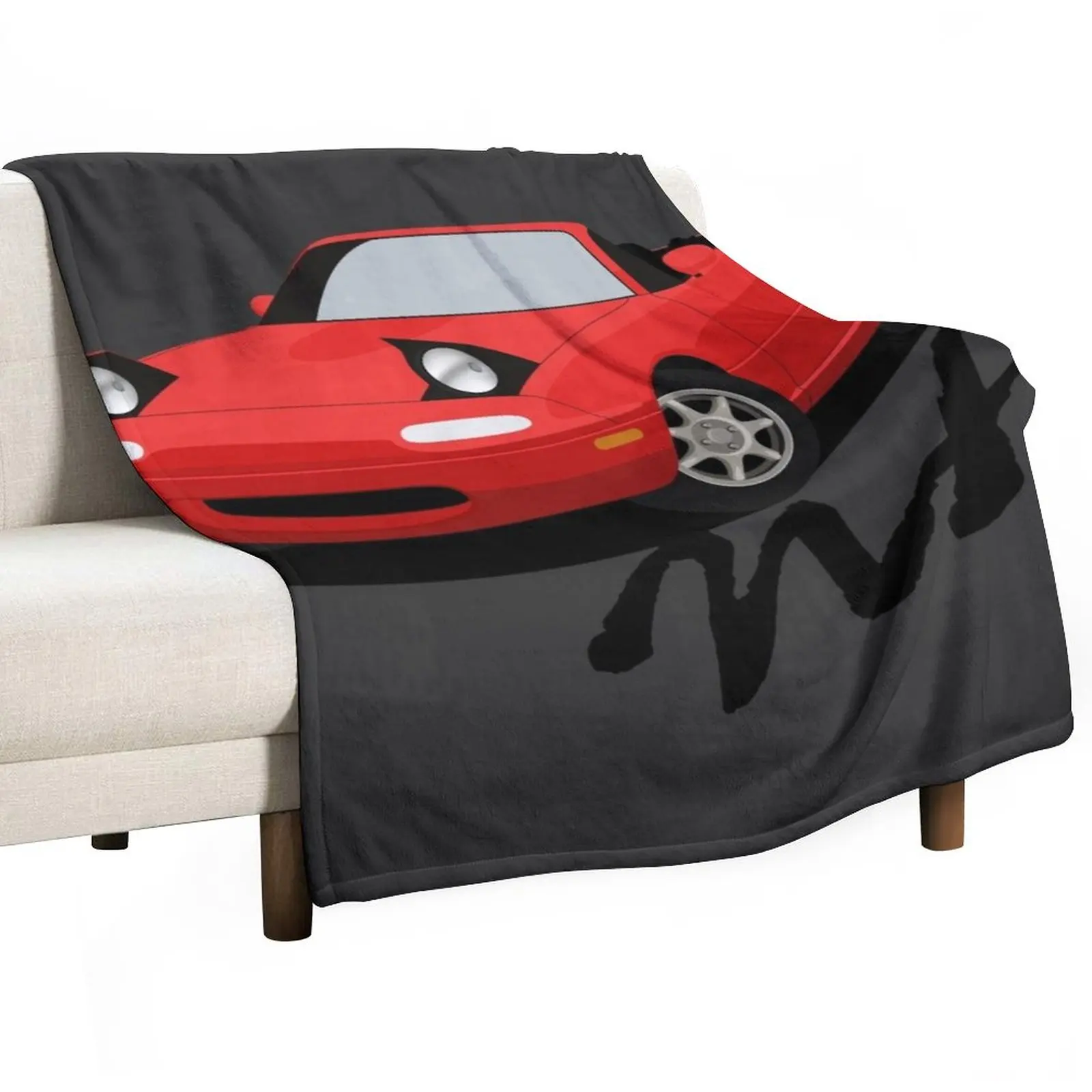 

Miata NA Throw Blanket wednesday Winter beds Tourist Blankets