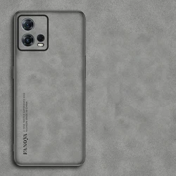 Sheepskin PU Leather Matte Shockproof Case for moto s30 pro (GRAY)