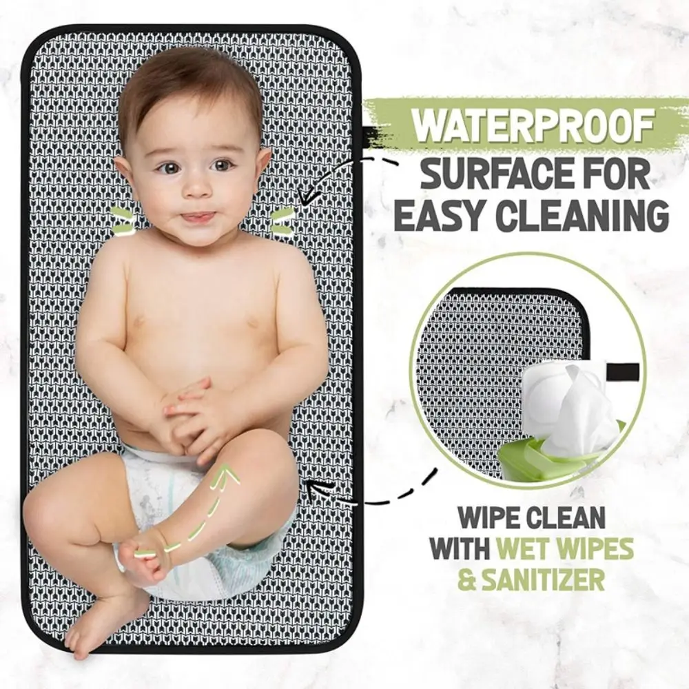 Professional Foldable Baby Changing Mat Oxford Waterproof Nappy Sheet Portable Durable Newborn Diaper Pad Outdoor