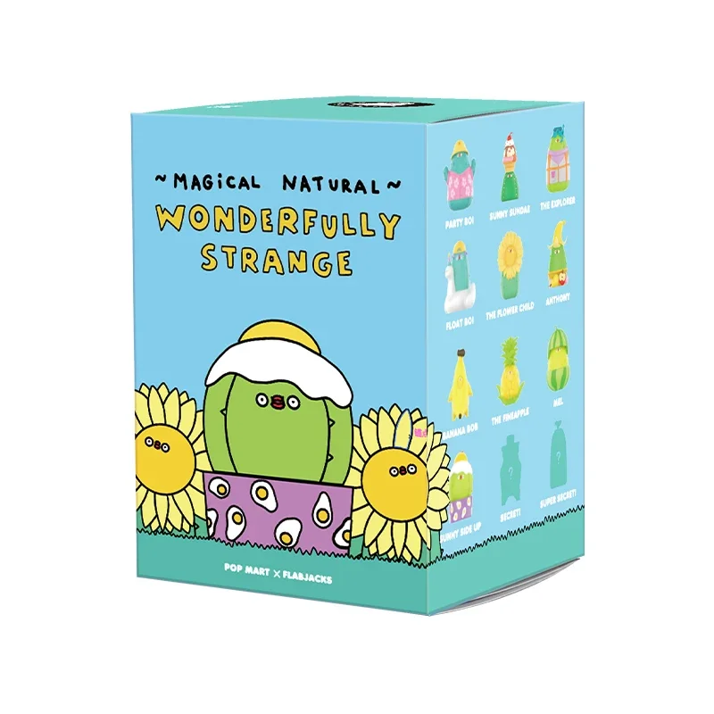 thumbnail image 1 of Pop Mart Flabjacks Wunderbar Seltsame Serie Blind Box Guess Bag Mystery Box Toys Doll Cute Anime Figure Ornaments Collection, 1 of 5