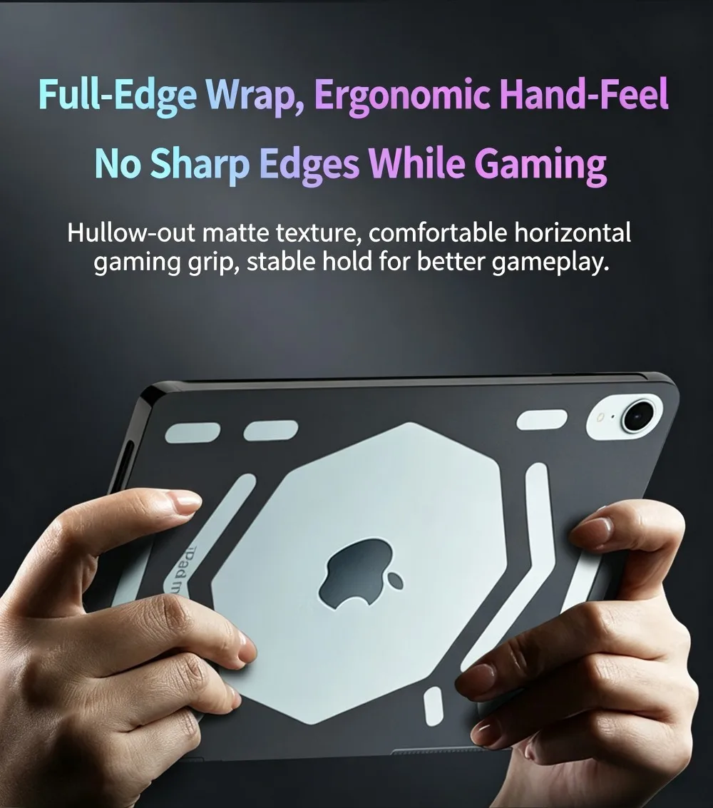 Gaming Tablet Cover with TPU Hollow Cooling Design for Heat Dissipation - 8.3 Inch Soft Protective Shell