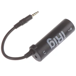 Premium Guitar Audio Interface and Tuner Adapter (Black)