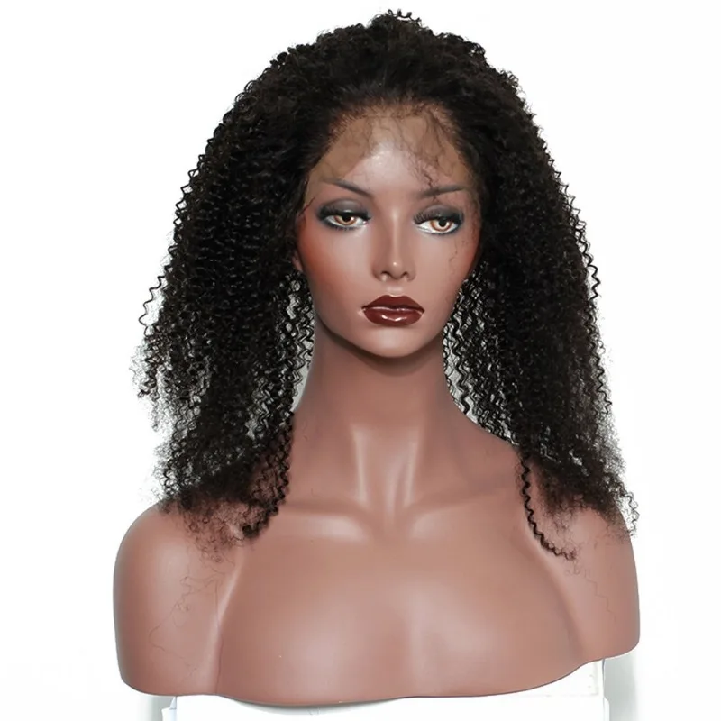 Afro Kinky 4b 4c Curly Pre Plucked 360 Lace Frontal Closure With Baby Hair Virgin Remy Human Hair 360 Lace Frontal Band Closure