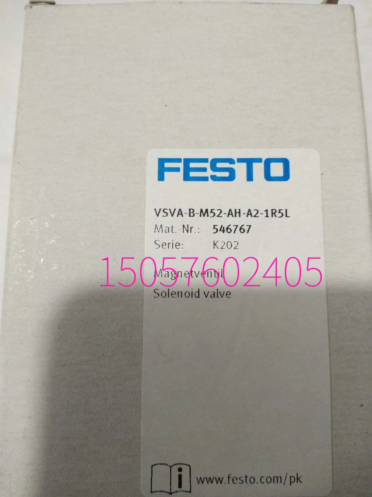 

Festo FESTO Directional Control Valve MPYE-5-1/8-LF-420-B 161978 Genuine Stock