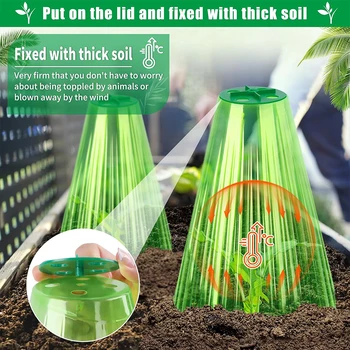 Plant Protective Seedling Cover Caps 1