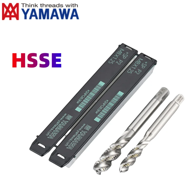 メンテナンス YAMAWA  TAPS YAMAWA HSSE Universal Metric Spiral Fluted Tap M1.4 M1.5 M1