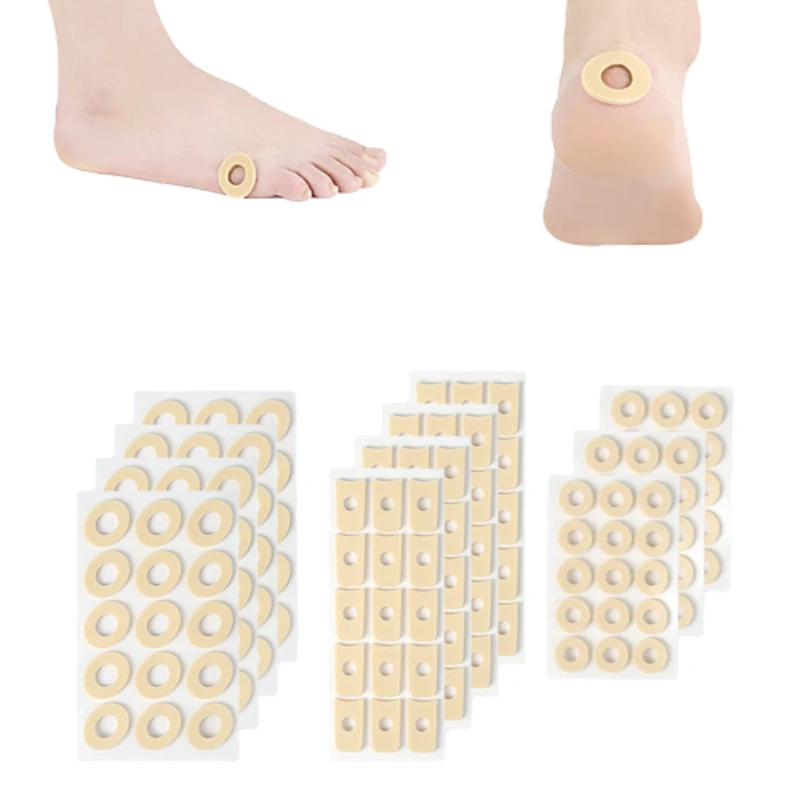 60pcs/4packs Callus Callus Cushions for Feet Bottom SelfAdhesive Corn Remover Pads Corn Patches for Toes Blister Pain Relief callus cushions