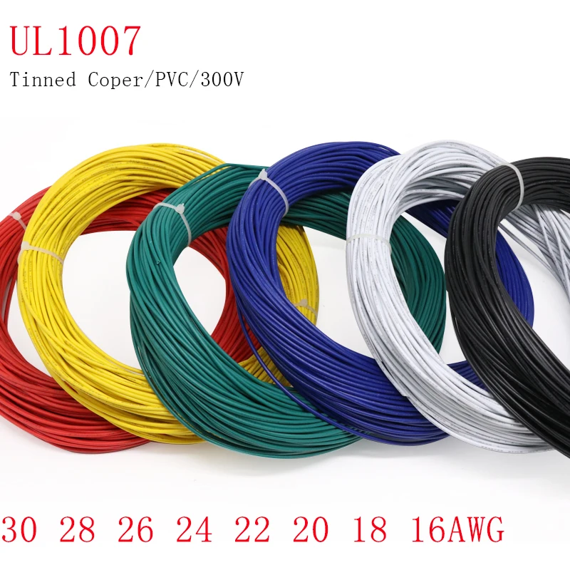 Electrical Wires - 5m Diy Wires Copper Core Red Black Od 1.3mm Cable Line  Silicone - Aliexpress