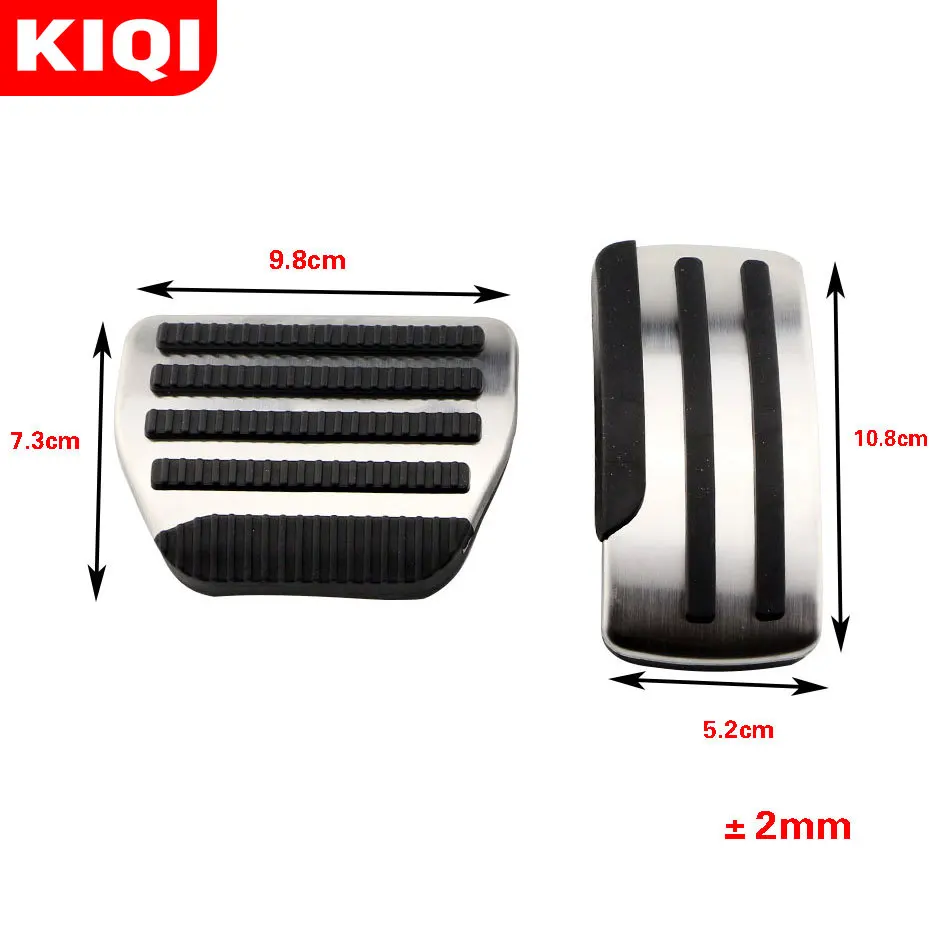 Car Gas Brake Pedals Pedal Cover for Nissan X-trail T31 2010-2013 Qashqai J10 2012-2015 Teana 2010-Stainless Steel,car accessories,car pedals,pedal cover,stainless steel pedal cover