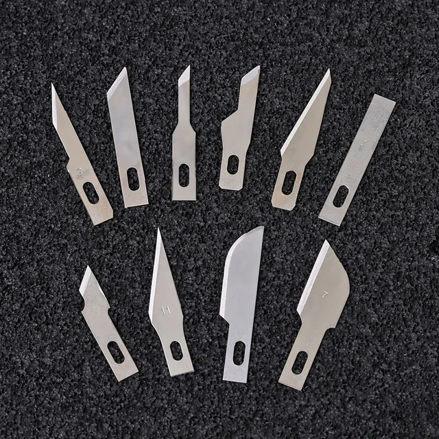 Mechanic 004 Non-slip Metal Scalpel Knife Kit Cutter Engraving Craft  Carving Knives Blades Phone Pcb Stencil Repair Hand Tools - Tool Parts -  AliExpress