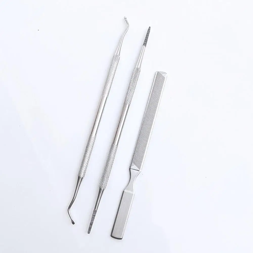 

3Pcs/Set Useful Nail Correction Lifter Effective Large Size Nail Lifter Nail Correction Lifter File Clean Installation Tool