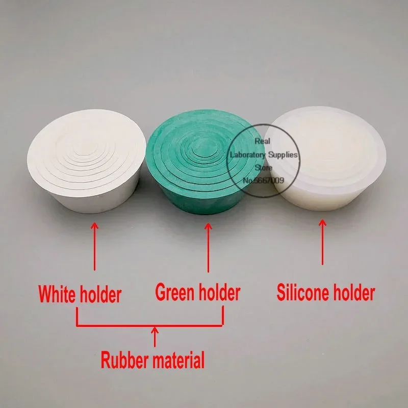 Lab Glass Supplies Laboratory Rubber/silicone Funnel Holder 9*1/ Set of Buchner Funnel Holder Is Resistant To High Temperature