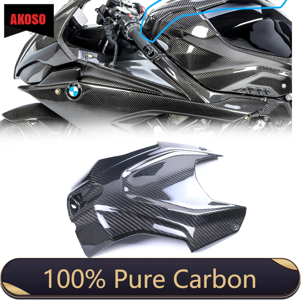 Full Carbon Fiber Motorcycle Front Tank Airbox Cover Fairing Kit For BMW S1000RR M1000RR S1000R 2021 2022 2023 2024 surron