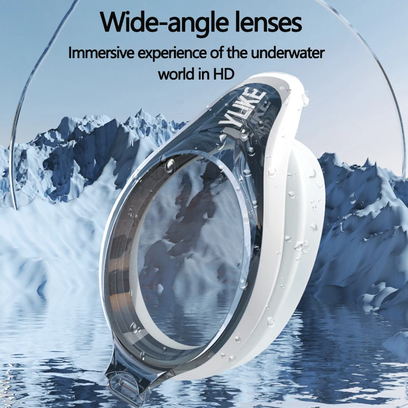 Adjustable Swimming Goggles Adult Myopia Anti-Fog Professional Waterproof UV Eyewear Protection Men Women Pool Glasses 2