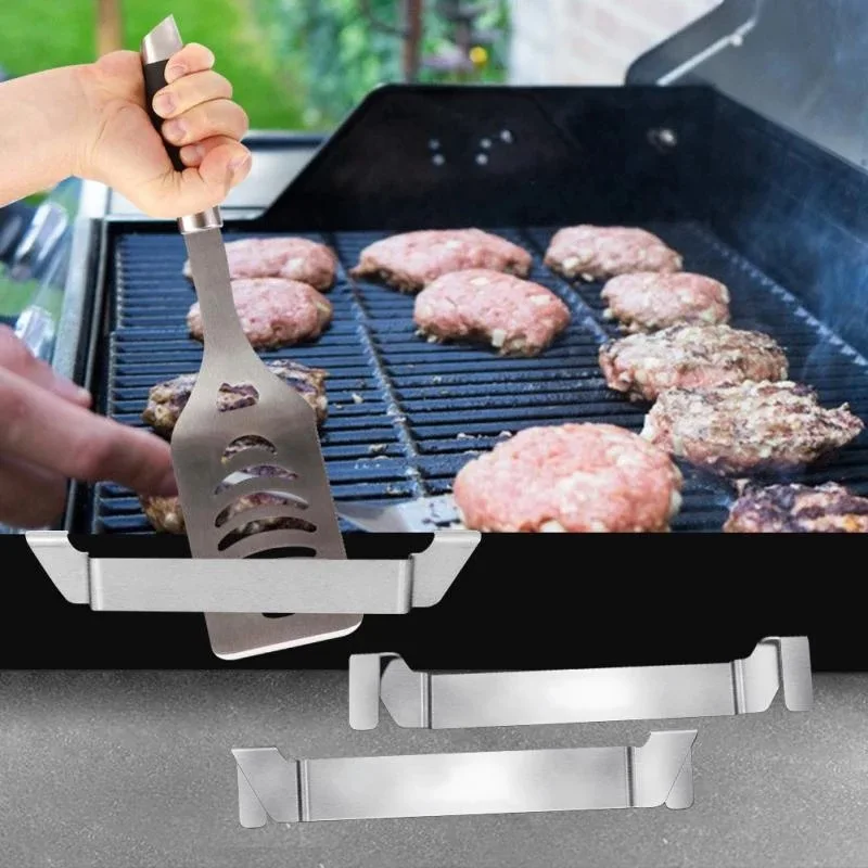 Griddle Spatula Holder Steel Barbecue Tool Hold Rack Griddle Accessories for Blackstone Camp Chef Flat Top smoker accessories smoker accessory