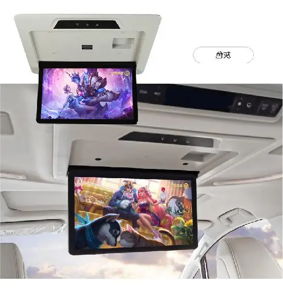 

15,6 дюймовый Android Автомобильная крыша для Toyota Alphard Vellfire потолочное крепление FM передатчик USB MP5 плеер