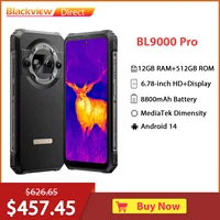 [World Premiere] Blackview BL9000 PRO 5G Rugged Phone 6.78'' FHD 12GB RAM 512GB Thermal Imaging Camera FLIR 8800mAh Android 14 1