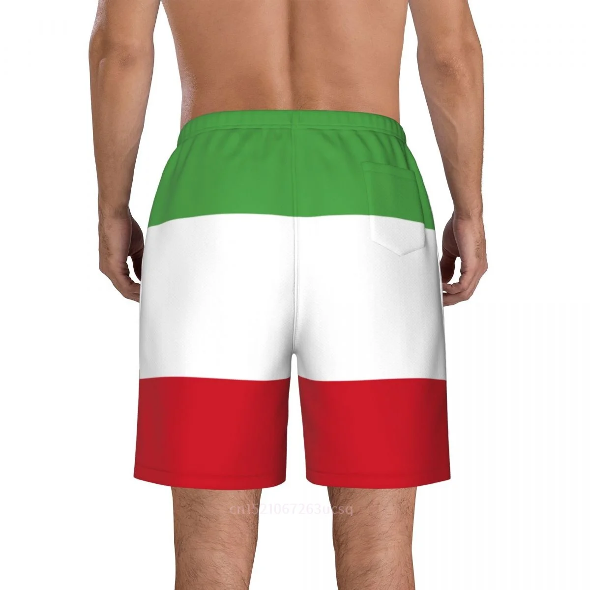 2023 Summer Polyester IRAN Lion With Sun Country Flag 3D Printed Men's Board Shorts Beach Pocket Running Summer Pants 4