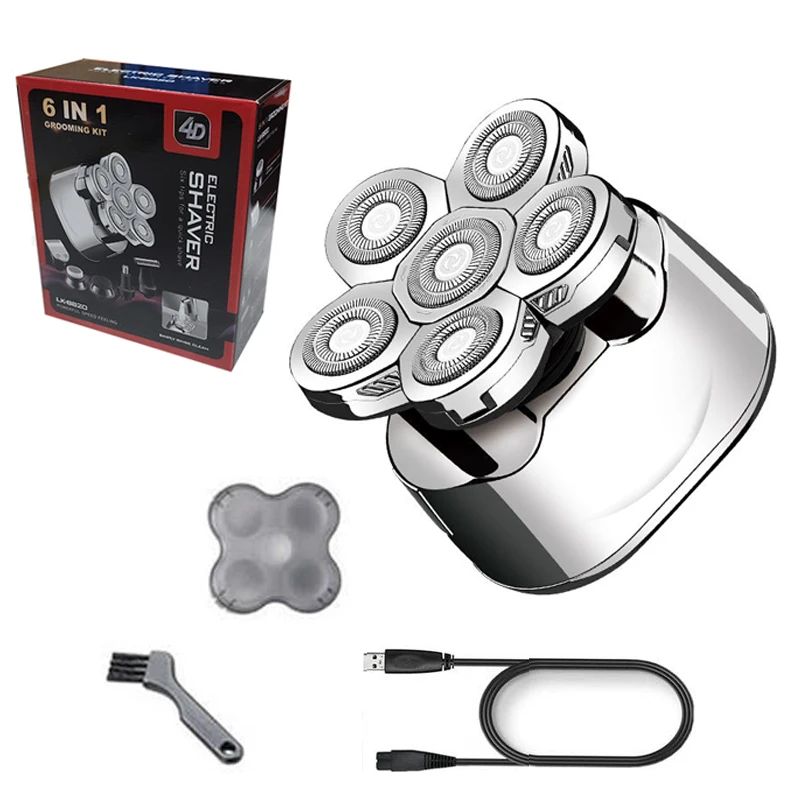 ماكينة حلاقة كهربائية متعددة الوظائف للرجال، تُستخ...