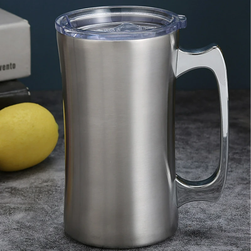 20ozLargeCapacityStainlessSteelCupDoubleWallBeerMugwith