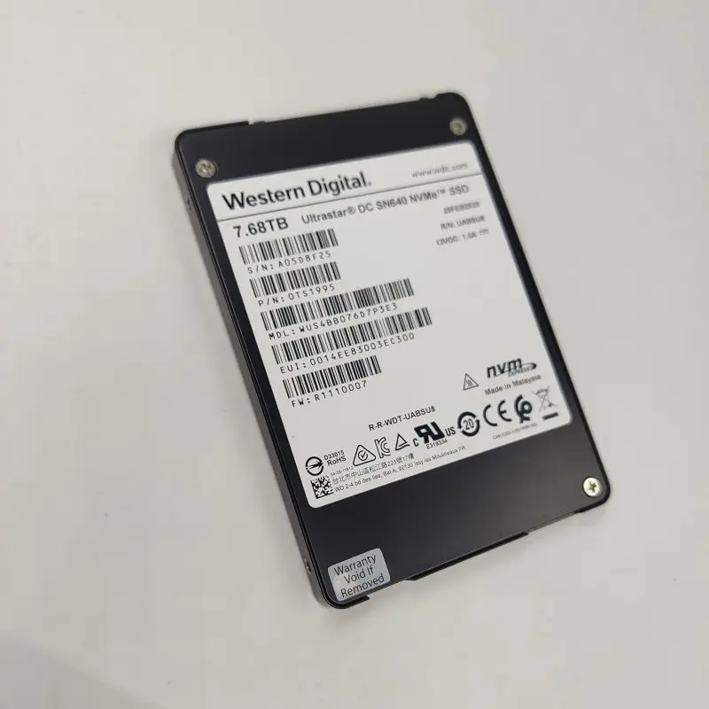 Tb Western Digital Sn640 U2 U3 SSD] WESTERN DIGITAL 8TB SN640