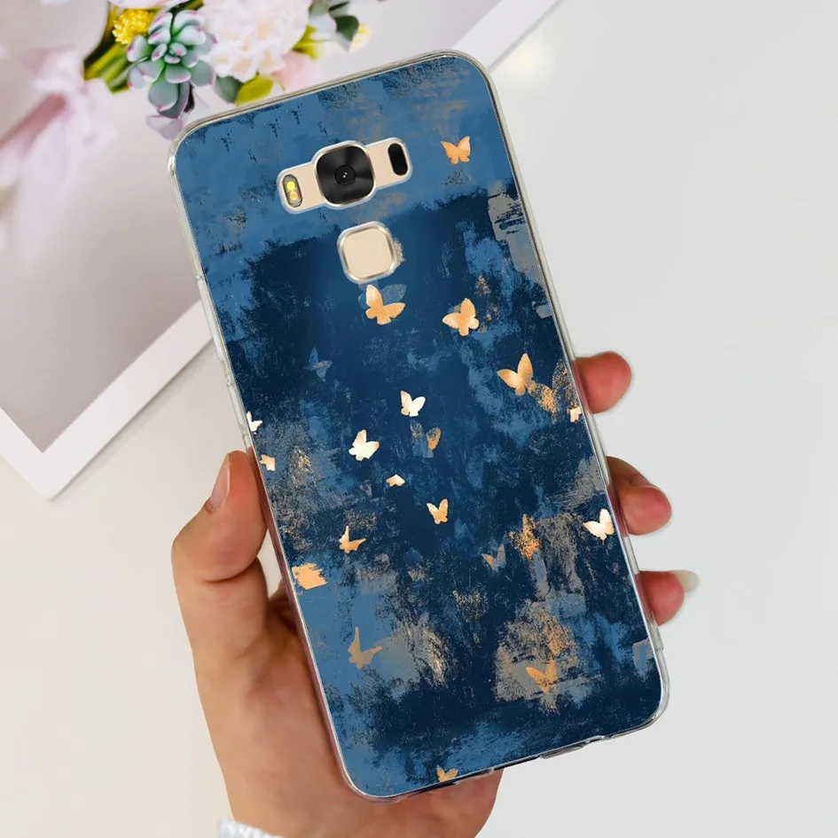 Floral Butterfly Soft Silicone Phone Cover
