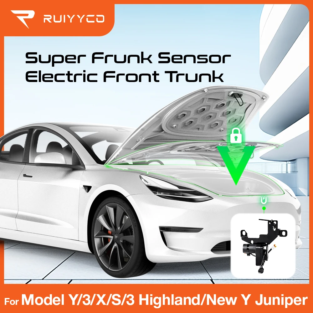 SATONIC テスラモデル3（〜2021.6）用フランク電動化キット Ruiyyco テスラ Model 3 Y S X 2021-2025 用フランク ソフト