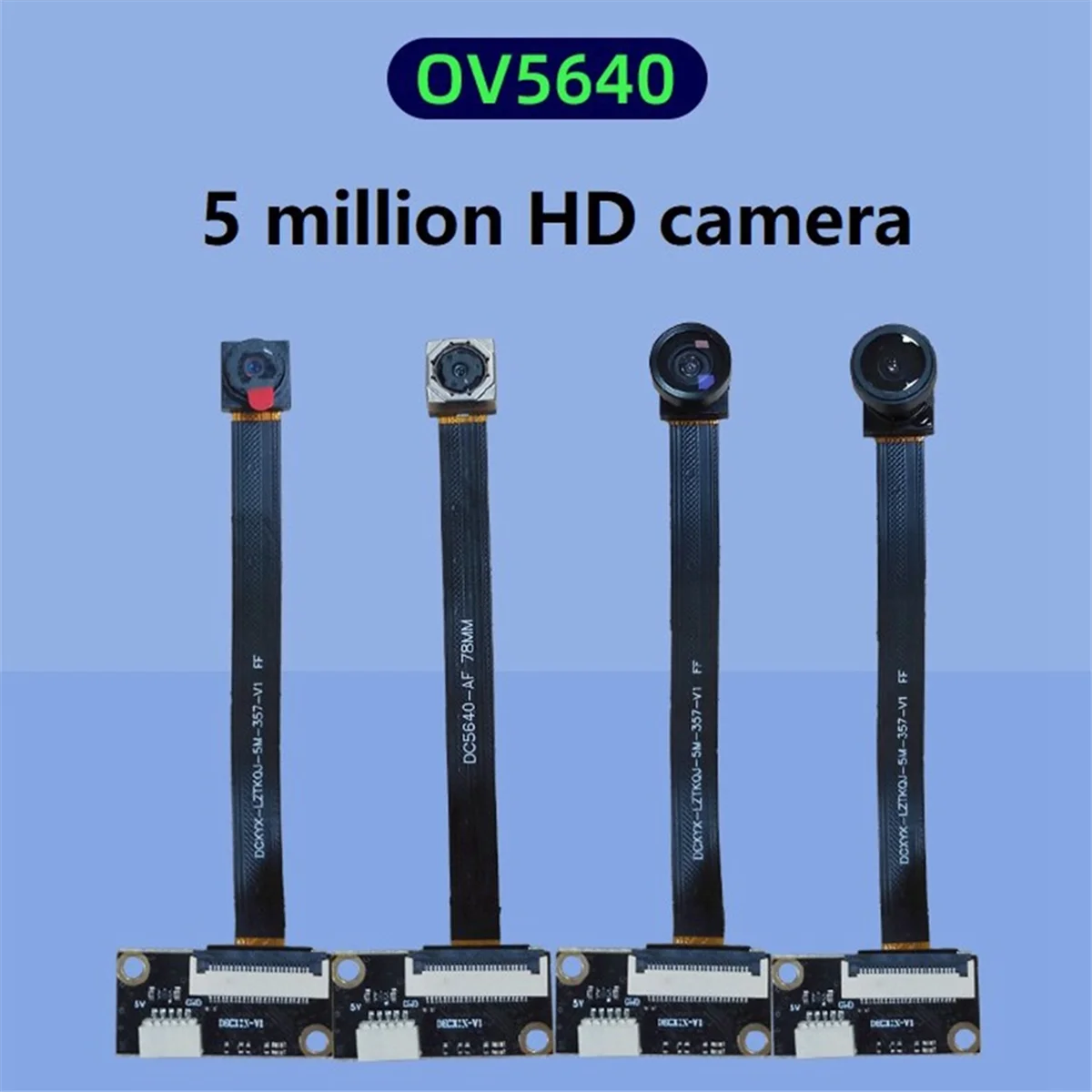 DIY 전자 부품용 비디오 카메라 모듈, 노트북 USB 드라이브 프리 모듈, 120 도 고정 초점, OV5640, 5 백만
