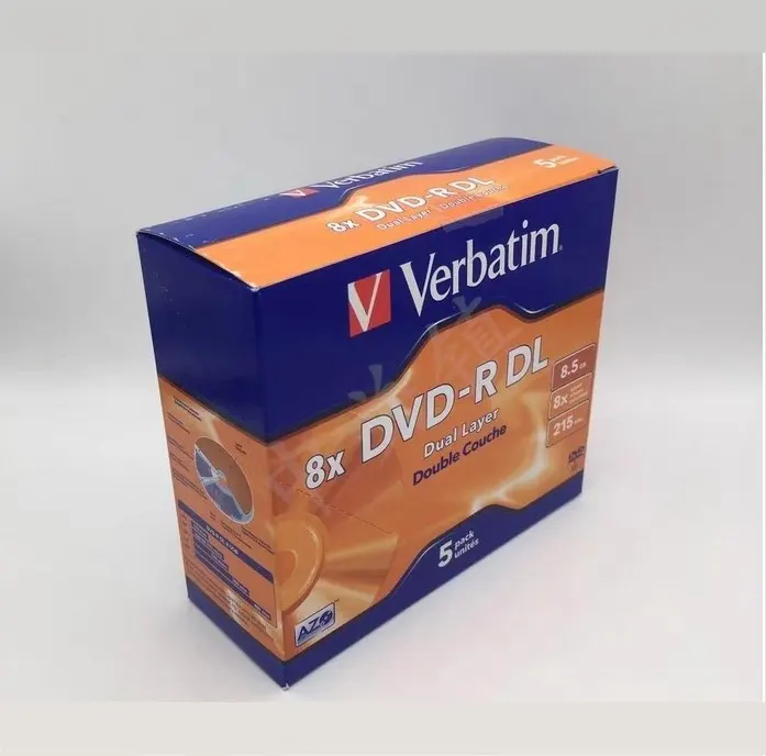 Azo Verbatim Dvd-r dl 8.5gb Dupla Camada d9 8x 240min Pcs
