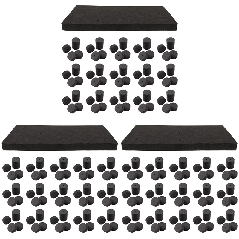 

360Pcs Garden Clone Collars Neoprene Inserts Sponge Block For 2 Inch Net Pots Hydroponics Systems And Cloning Machines