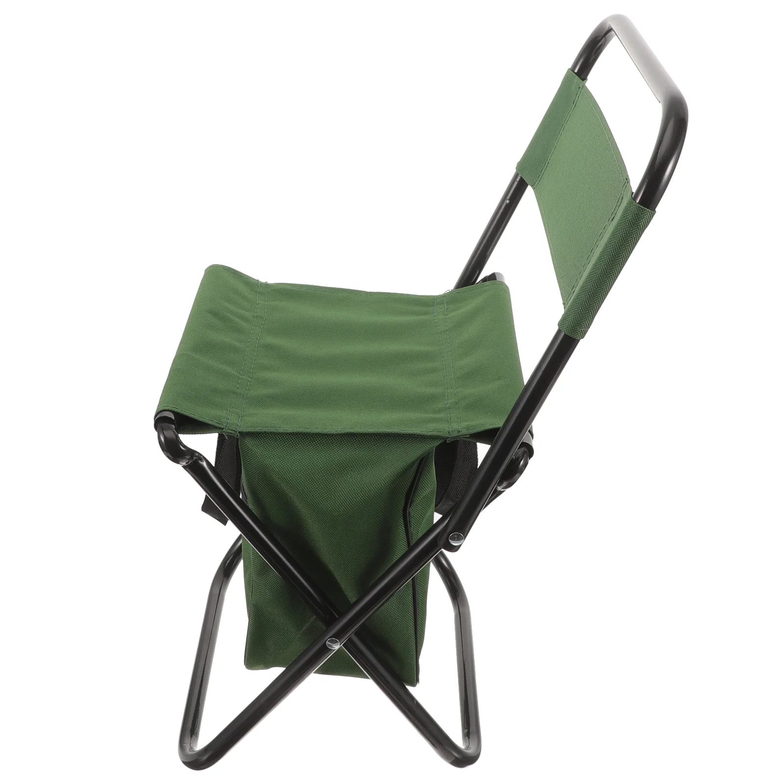 

Outdoor Folding Chair Storage Bag Portable Fishing Camping Picnic Matza Backrest Green Chairs Ultra Light Metal Beach Chair