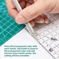A3 A4 PVC Cutting Mat Double-Sided Self-Healing Board Patchwork Tools DIY Manual Craft Artist Cutting Knife Racket Kit 4