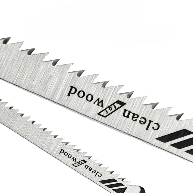20 Pieces Jigsaw Blades Set T-Shaft HCS Assorted Jig Saw Blades for Wood Plastic and Metal Cutting for Black & Decker Metabo 3