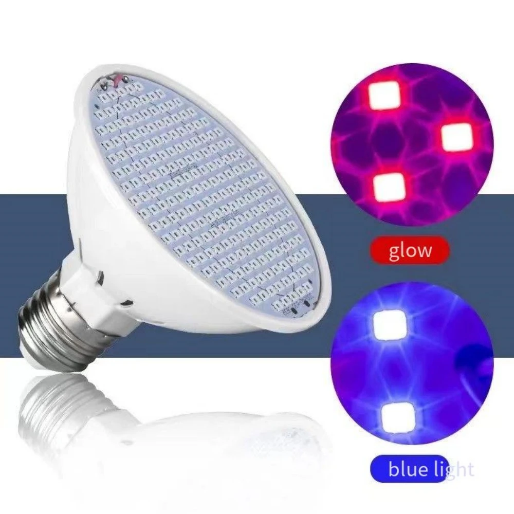 LED Grow Lamp LED Plant Light Growing Lamp Bulb 300LED Full Spectrum E27 For Greenhouse Indoor Seedling Flower