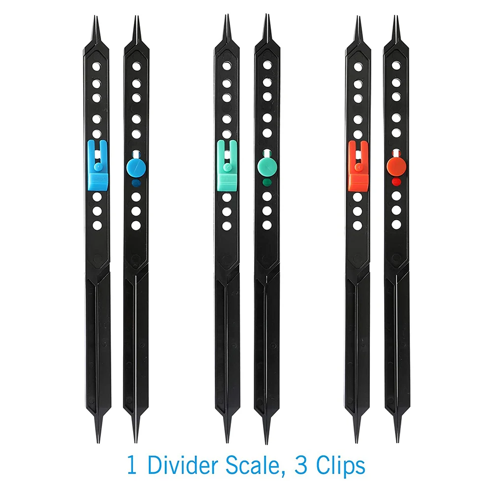 10 inch Adjustable Proportional Scale Divider Drawing Tool for