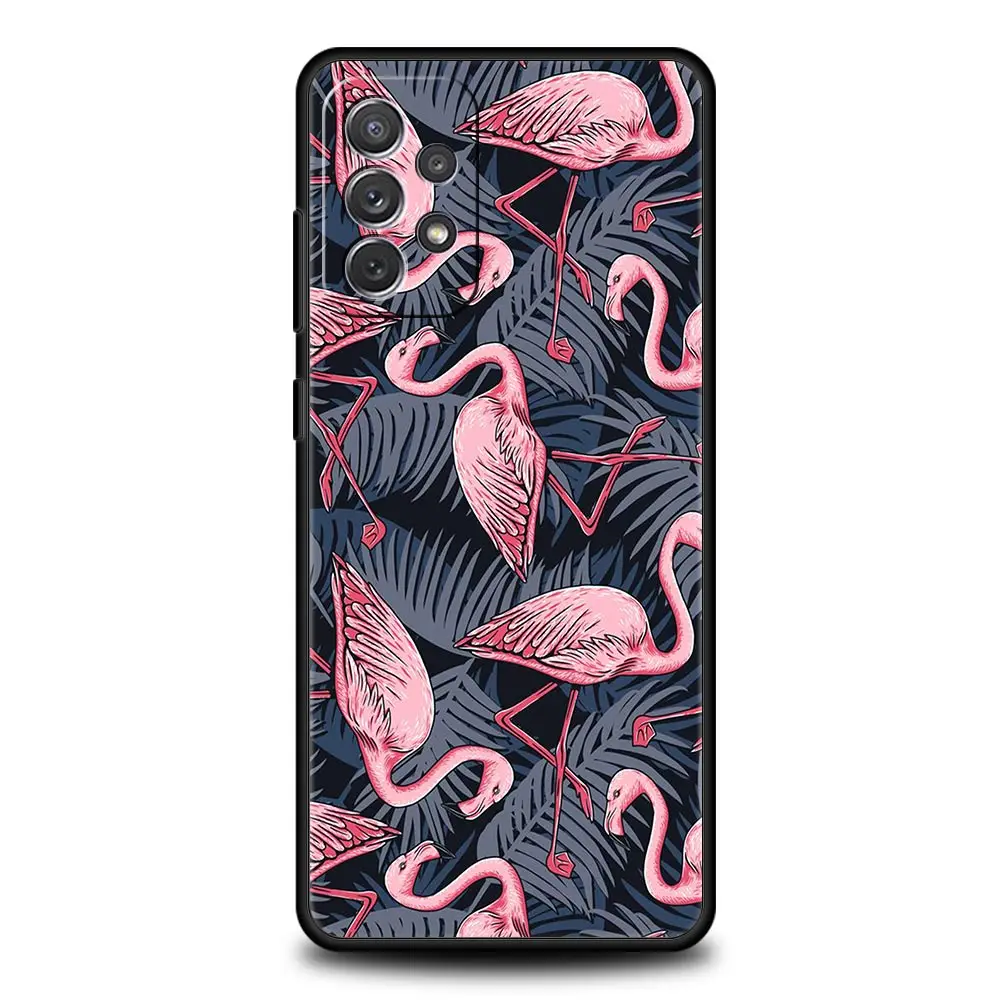Vibrant Pink Red Flamingo Phone Case Cover