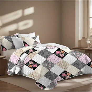 Geometric Quilt Bedding Set 1