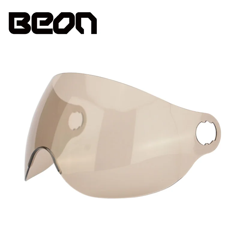 

BEON мотоциклетный шлем солнцезащитный козырек B103 102 прозрачный черный серебристый защитный чехол для шлема с открытым лицом