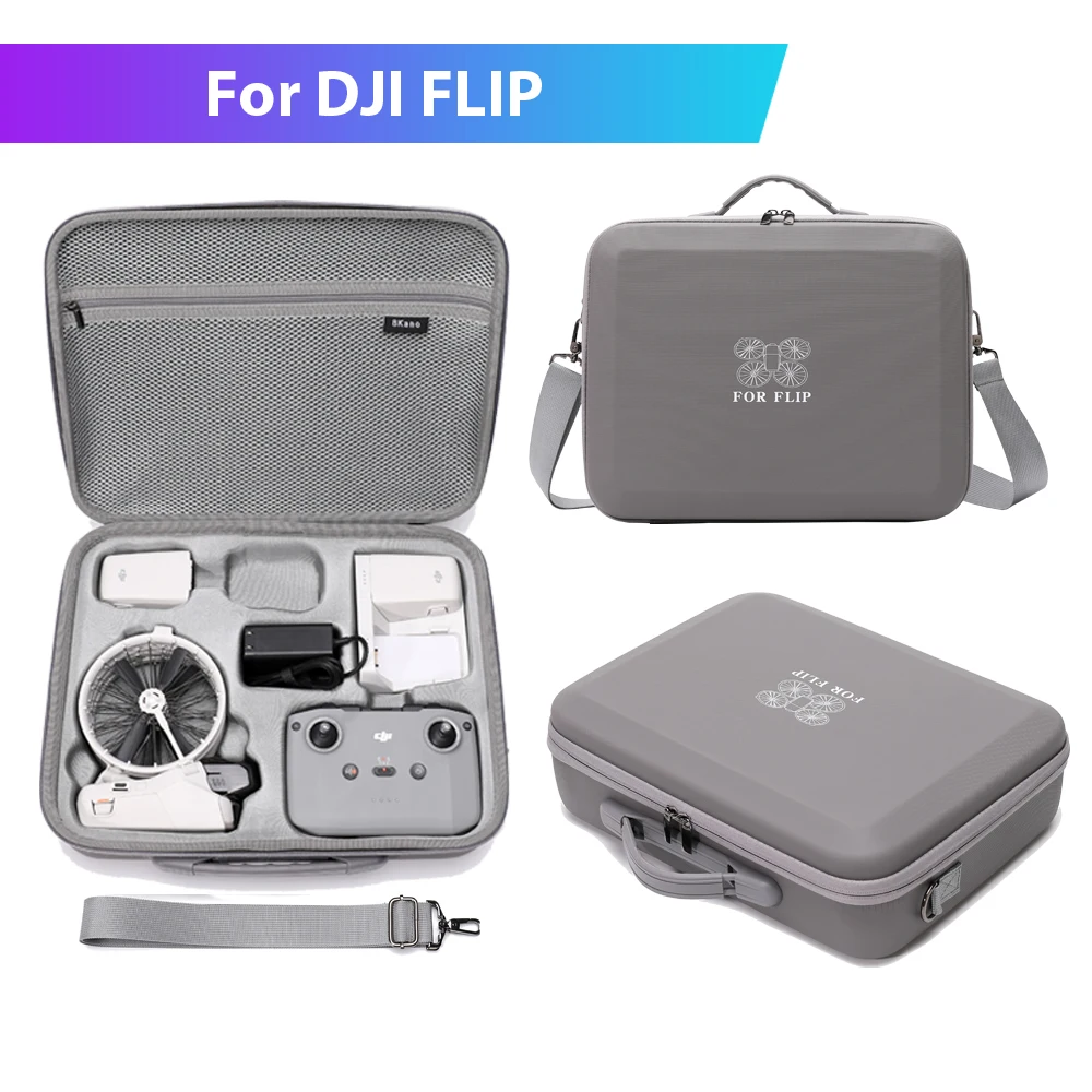 Backpack For DJI FLIP Tri-Power Combo Organiser For DJI RC N3/RC 2 Shock Absorbing Storage Case Shoulder Bag Drone Accessories