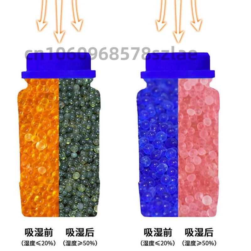1box Waterproof Packaging Reusable Silica Gel Beads Moisture Absorber Electronic Product Desiccant Moisture Absorber Dehumidifie 2