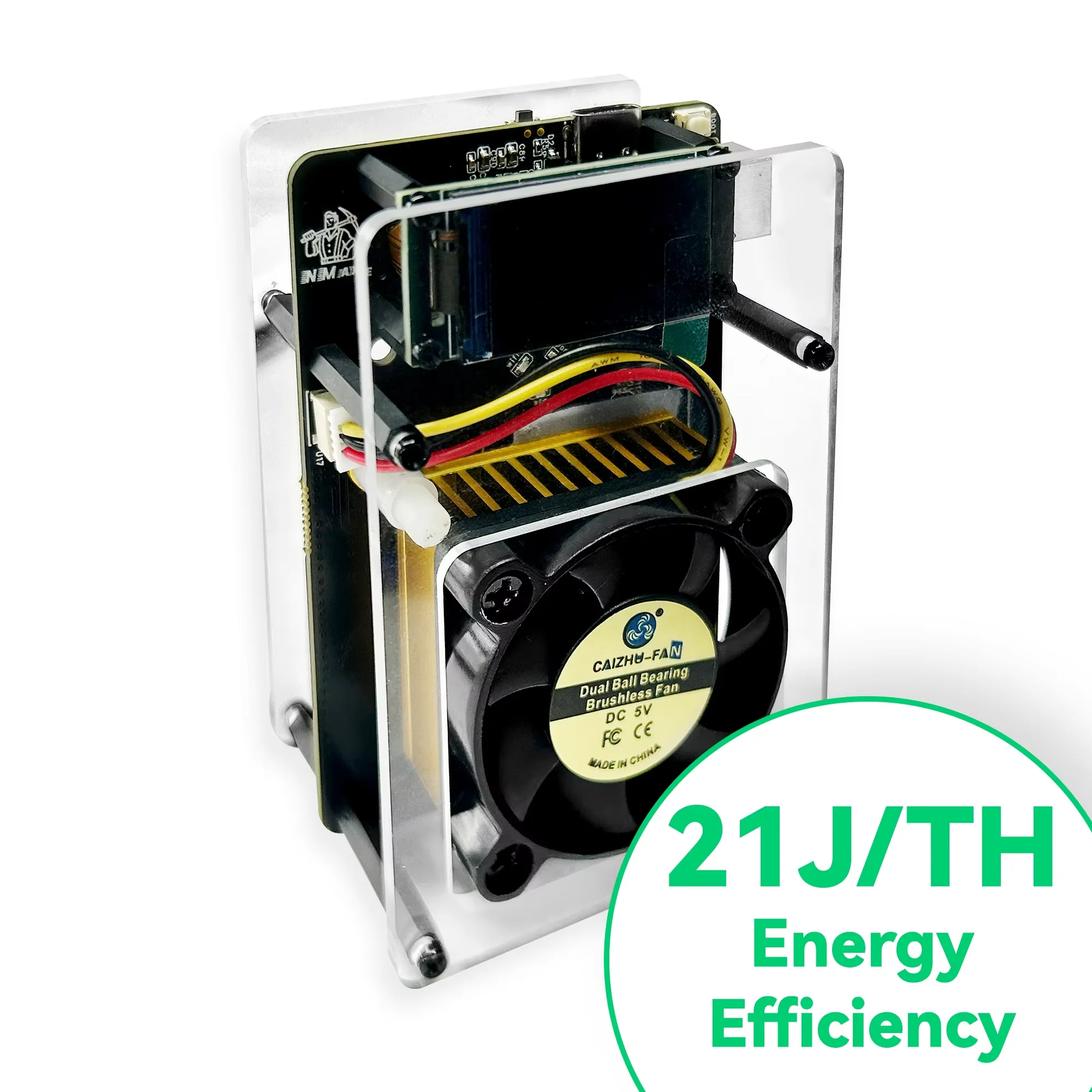 Home Crypto Miner Silent Low Power Bit Gamma 601 Solo Bitcoin Miner –  1.2TH/s, BM1370 Chip, 18W/TH, With WiFi, For Home Mining Low Power BTC Miner