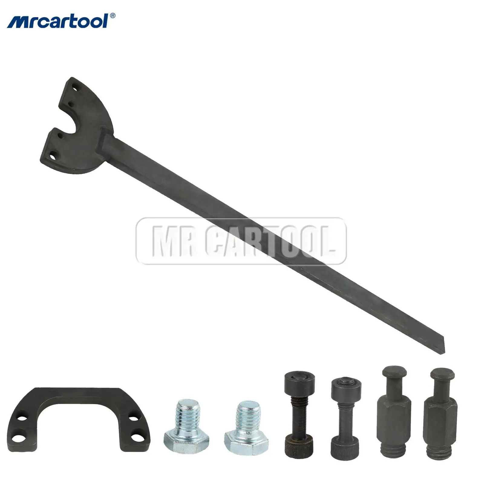 MR CARTOOL EA211 Engine Crankshaft Belt Pulley Retaining Wrench For VW ...