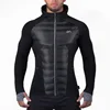Winter Men Running Jacket Windproof Warm Hoodies Jogging Sports Coat Sportswear Training Exercise Workout Fitness Hooded Jackets