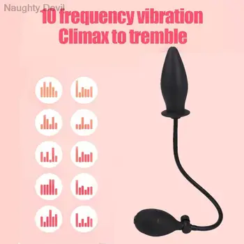 Inflatable Butt Plug Anal Dilator Massager Expandable Anal Balls Sex Toys Anal Pump Dilator for Men Women Gay Sex Toys best 2022 3