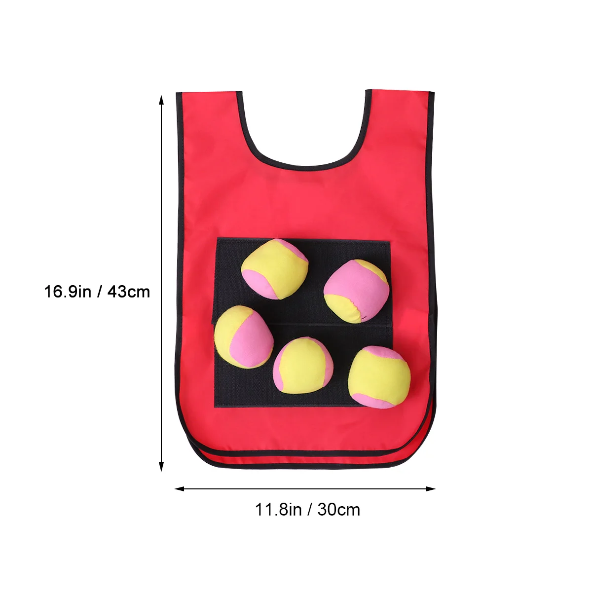 12pcs Children Sticky Ball Vest Sticky Jersey Vest Game Props Sticky Ball Vest for Kids sticky vest for ball 2