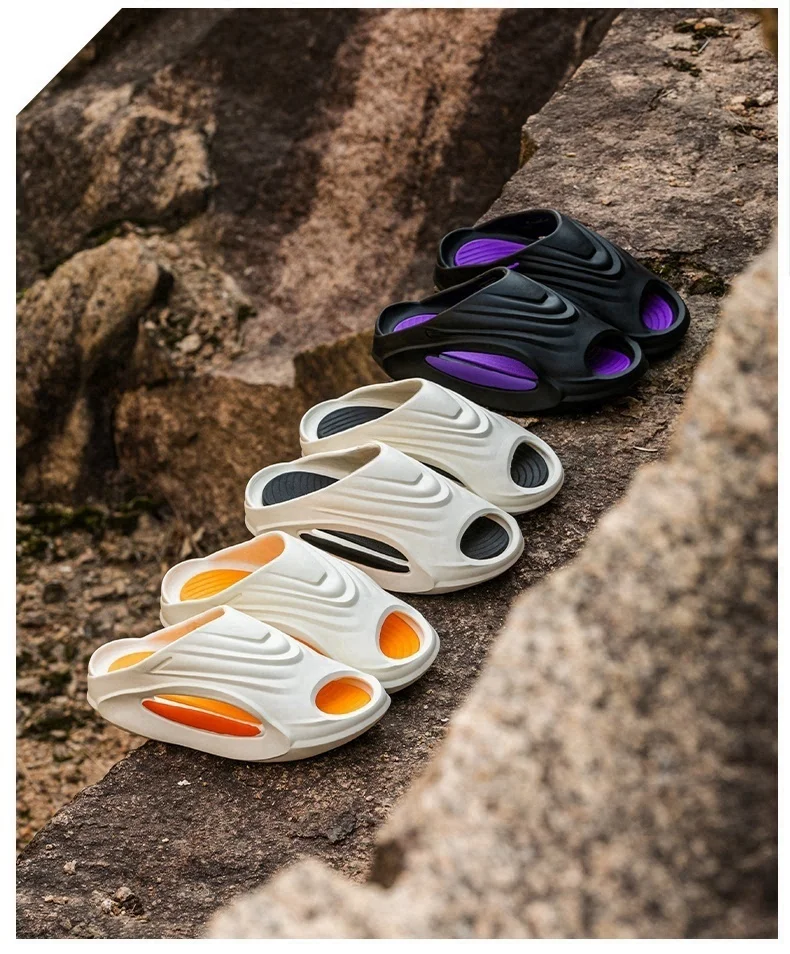 �Neue Unisex-Sportrutschen – rutschfeste Motorradsandalen mit dicker Sohle für Herren/Damen, Strandbasketball, Outdoor-Sommerschuhe – Detail 11